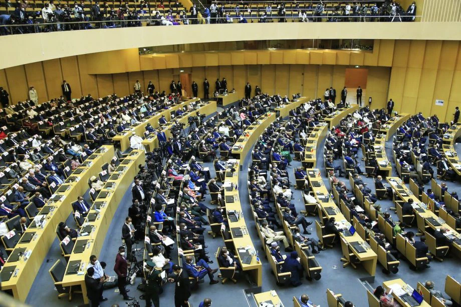 African Union summit meeting in Addis Ababa