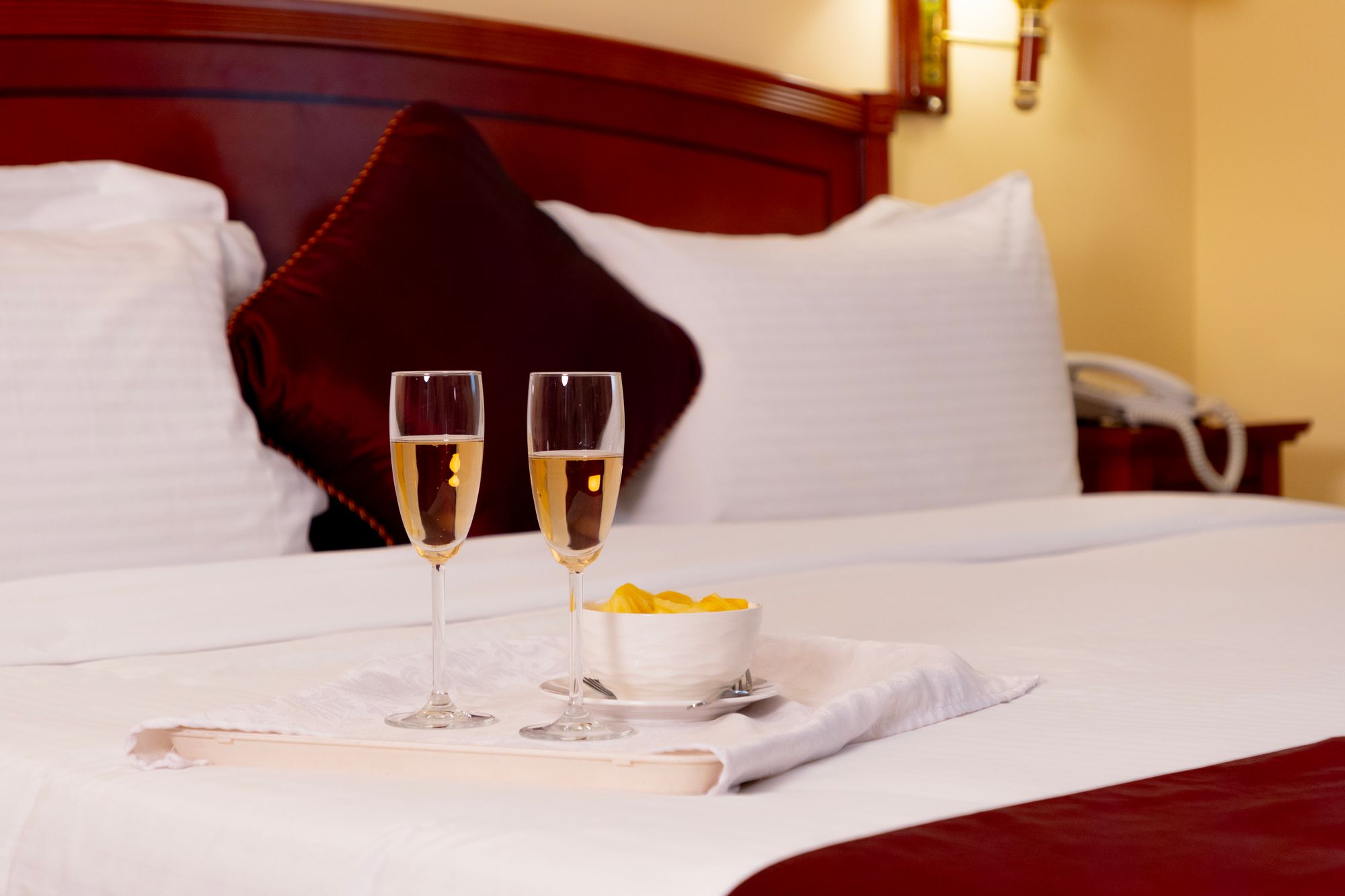 Deluxe Premium Room and Champagne in Bed